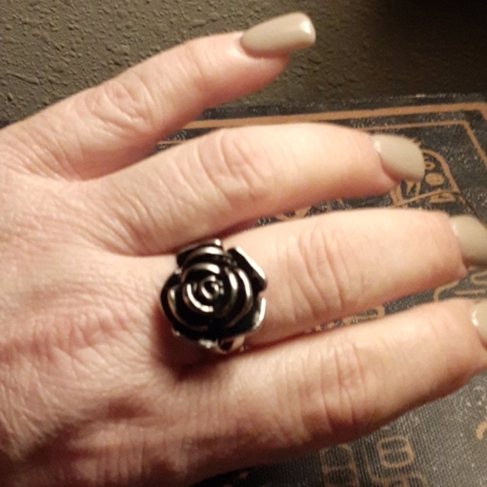 WCJ Stainless Rose Ring